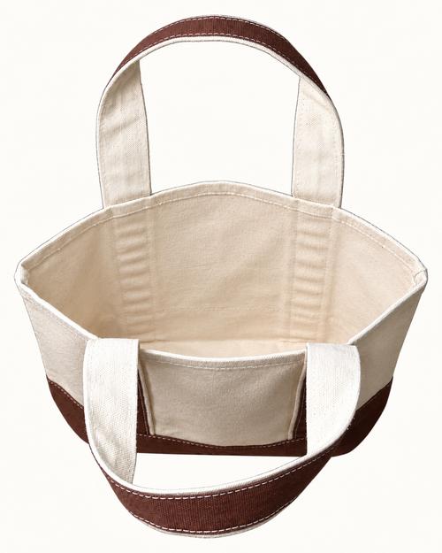Mini Simple Open-Top Tote